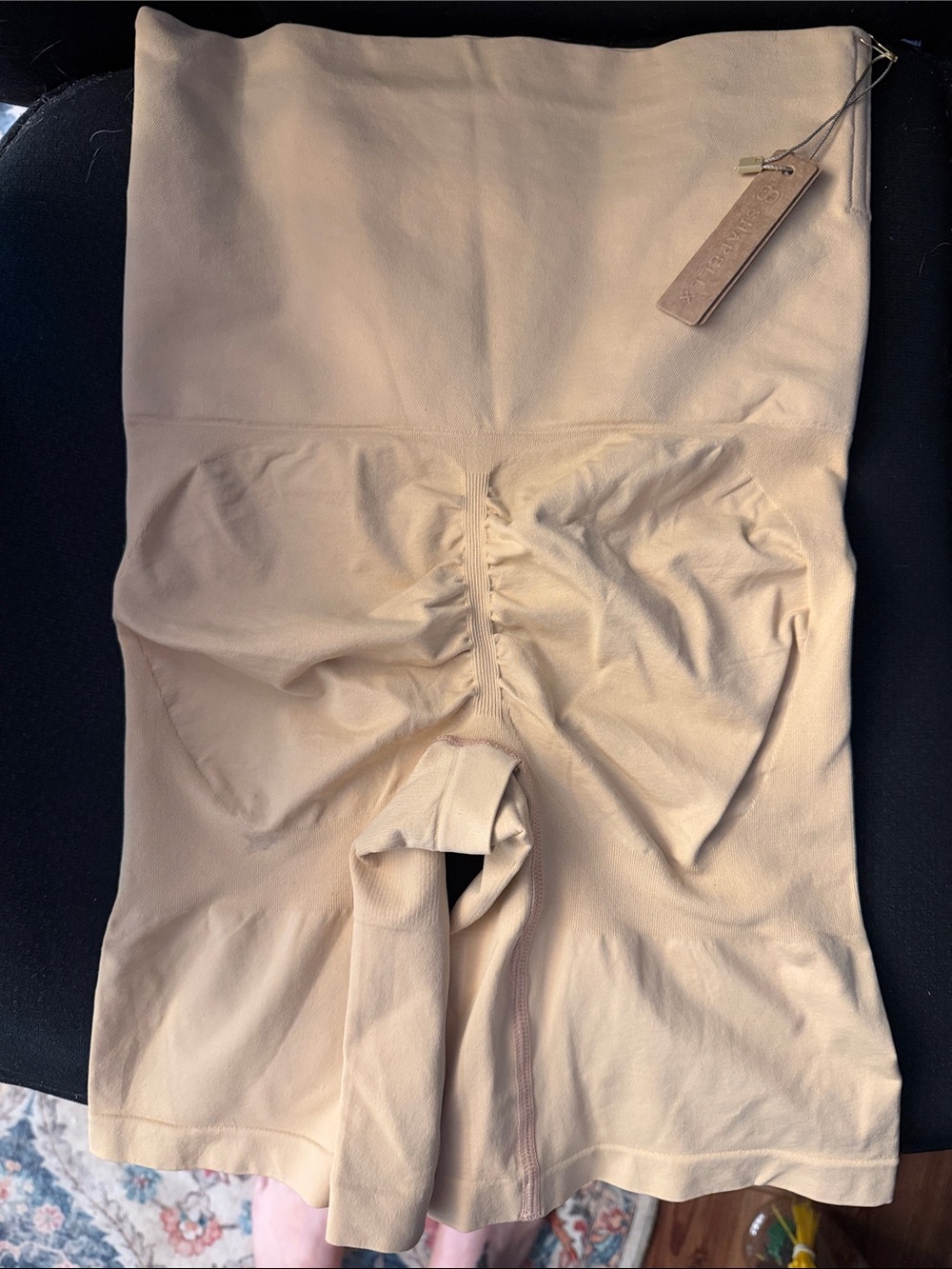 High-Waist Nude Shaping Shorts - Smooth Control